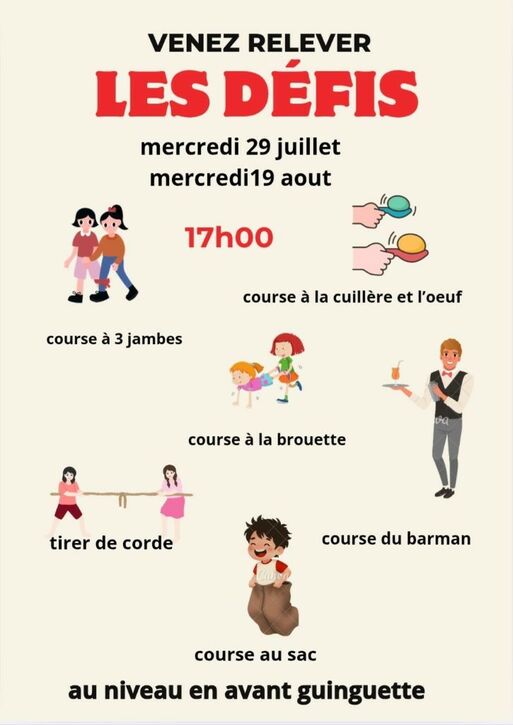 DÉFIS ET JEUX