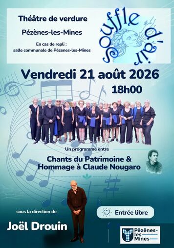 CHANTS DU PATRIMOINE ET HOMMAGE A CLAUDE NOUGARO