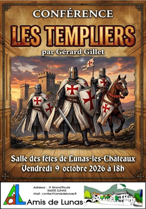 CONFERENCE LES TEMPLIERS