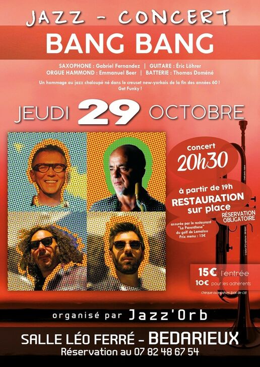 CONCERT AVEC LE QUARTET "BANG BANG"