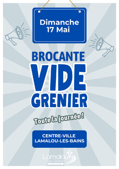 LAMALOU-LES-BAINS - BROCANTE ET VIDE-GRENIER