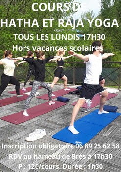 AVENE - COURS DE HATHA RAJA YOGA A BRES