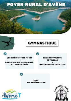 AVENE - COURS DE GYMNASTIQUE PROPOSÉ PAR LE FOYER RURAL D'AVENE