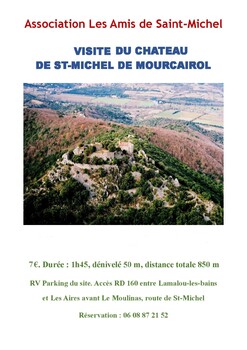 LES AIRES - VISITE COMMENTÉE CHAPELLE ST MICHEL ET VESTIGES DU CHATEAU DE MOURCAIROL