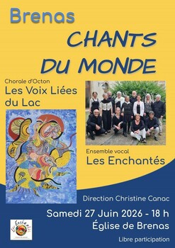 BRENAS - CONCERT CHANTS DU MONDE