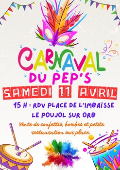 LE POUJOL-SUR-ORB - LE PEP'S FAIT SON CARNAVAL