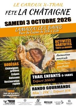 LAMALOU-LES-BAINS - FÊTE DE LA CHÂTAIGNE ET RANDO GOURMANDE