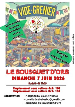 LE BOUSQUET-D'ORB - VIDE GRENIER