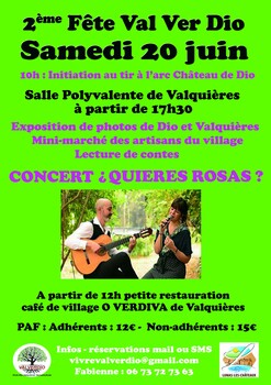 LUNAS-LES-CHATEAUX - FETE VAL VER DIO