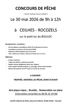 CEILHES-ET-ROCOZELS - CONCOURS DE PECHE A CEILHES