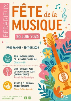 BEDARIEUX - FÊTE DE LA MUSIQUE SOIRÉE MOUSSE
