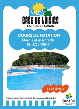 LUNAS-LES-CHATEAUX - COURS DE NATATION