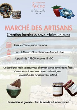 AVENE - MARCHE DE PRODUCTEURS ET ARTISANTS LOCAUX EAU THERMALE AVENE