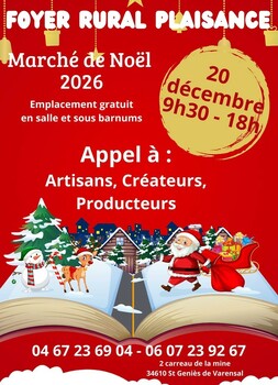 SAINT-GENIES-DE-VARENSAL - MARCHÉ DE NOËL DU FOYER DE PLAISANCE