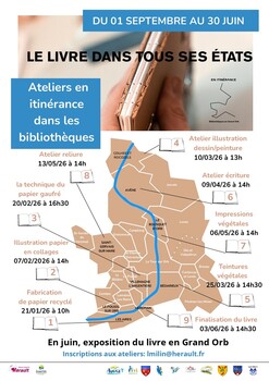 LE BOUSQUET-D'ORB - LE LIVRE DANS TOUS SES ÉTATS : IMPRESSIONS VÉGÉTALES.