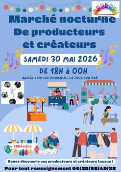 LA TOUR-SUR-ORB - MARCHÉ NOCTURNE