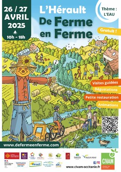 PEZENES-LES-MINES - L'HÉRAULT DE FERME EN FERME