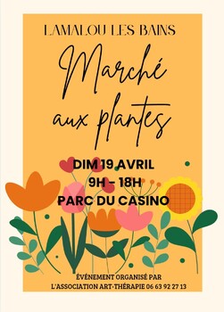 LAMALOU-LES-BAINS - MARCHE AUX PLANTES