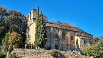 LAMALOU-LES-BAINS - COUCHER DU SOLEIL À NOTRE-DAME DE CAPIMONT