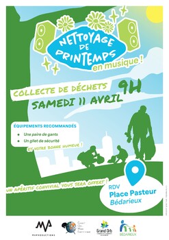 BEDARIEUX - NETTOYAGE DE PRINTEMPS