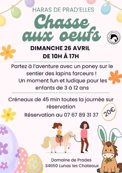 LUNAS-LES-CHATEAUX - COURSE AUX OEUFS