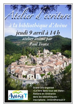 AVENE - ATELIER D'ÉCRITURE
