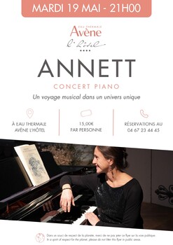 AVENE - RÉCITAL DE PIANO PAR ANETT BUSS