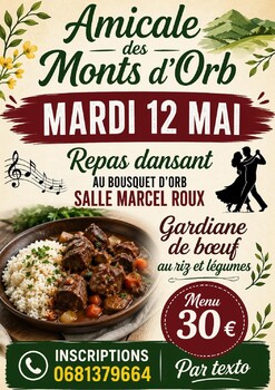 LE BOUSQUET-D'ORB - REPAS DANSANT