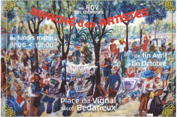 BEDARIEUX - MARCHÉ DES ARTISTES