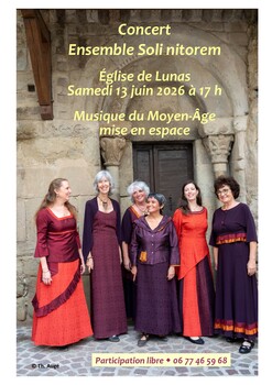 LUNAS-LES-CHATEAUX - CONCERT: ENSEMBLE SOLI NITOREM