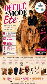 BEDARIEUX - DÉFILÉ DE MODE ETÉ