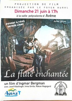 AVENE - PROJECTION DU FILM " LA FLUTE ENCHANTÉE "