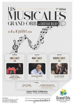 BEDARIEUX - CONCERT DE PIANO AVEC JEAN BAPTISTE MONNOT