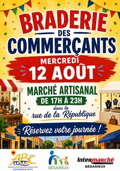 BEDARIEUX - BRADERIE DES COMMERCANTS