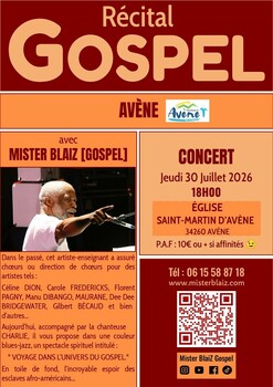 AVENE - RÉCITAL GOSPEL