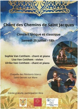 SAINT-GERVAIS-SUR-MARE - CHANTS DES CHEMINS DE SAINT JACQUES