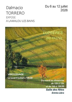 LAMALOU-LES-BAINS - LUMIÈRES DE PASTEL