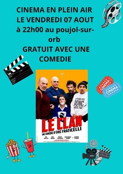 LE POUJOL-SUR-ORB - CINÉMA PLEIN AIR : LE CLAN