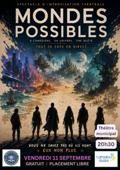 LAMALOU-LES-BAINS - SPECTACLE D'IMPROVISATION THÊATRALE "MONDES POSSIBLES"