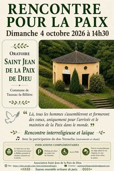 TAUSSAC-LA-BILLIERE - RENCONTRE POUR LA PAIX
