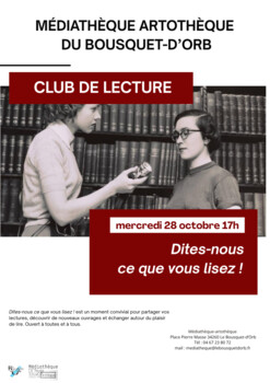 LE BOUSQUET-D'ORB - CLUB DE LECTURE