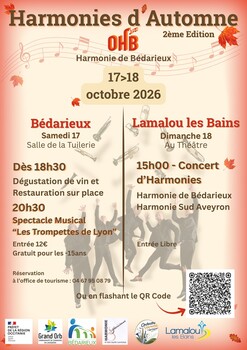 LAMALOU-LES-BAINS - HARMONIES D'AUTOMNE