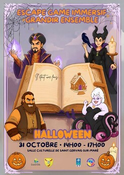 SAINT-GERVAIS-SUR-MARE - ESCAPE GAME D'HALLOWEEN