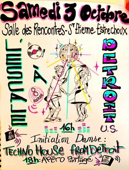 SAINT-ETIENNE-ESTRECHOUX - INITIATION À LA DANSE TECHNO HOUSE FROM DÉTROIT