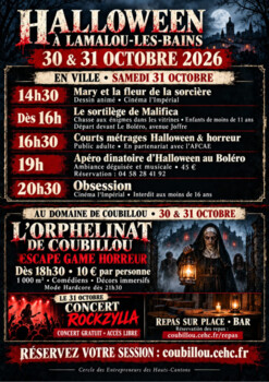 LAMALOU-LES-BAINS - SOIRÉE HALLOWEEN AU BOLÉRO