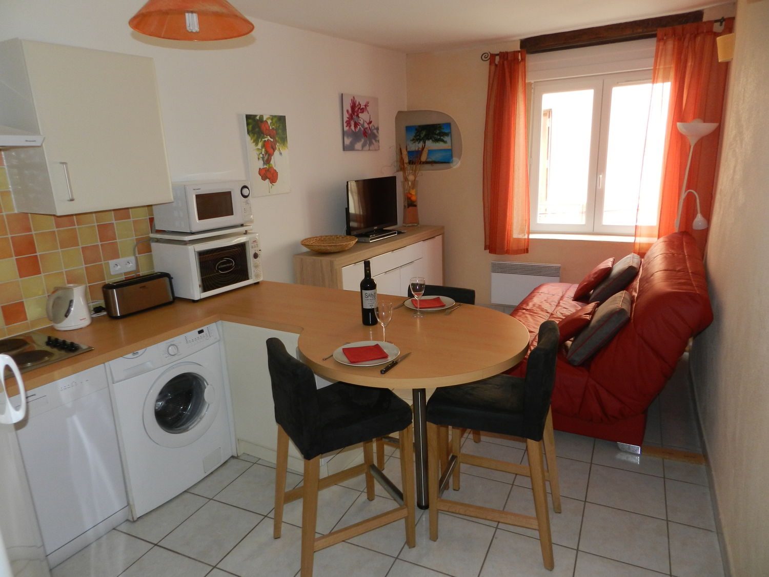 Séjour cuisine ©PEREZ