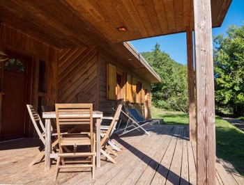 La terrasse du gite des demoiselles ©deux