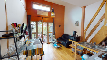 sejour et coin cuisine ©villa marrakech engler marc