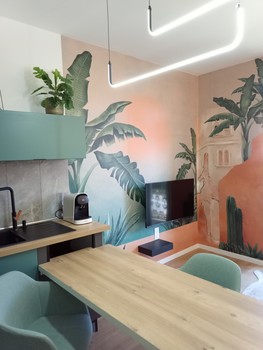 Cuisine - Salon - Mexico ©Villa Oasis