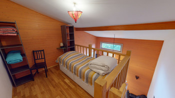 chambre 2 mezzanine appartement Ibiscus villa Marrakech Lamalou ©villa Marrakech Lamalou Marc Engler